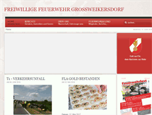 Tablet Screenshot of ff-grossweikersdorf.at